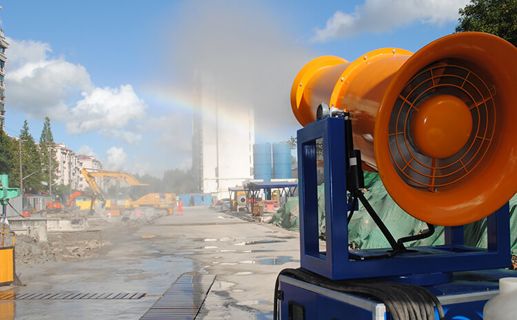 移動式霧炮機應用場景有哪些？有什么優勢特點？