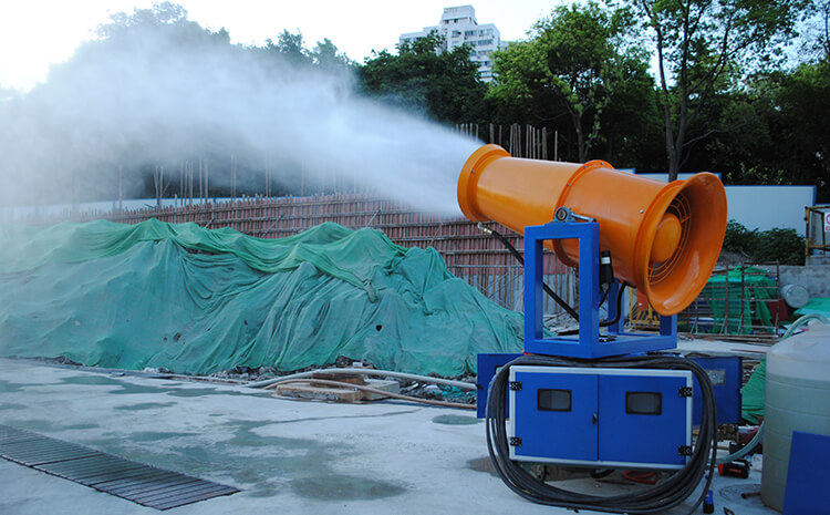 施工場地用小型全自動霧炮機(jī)怎么樣